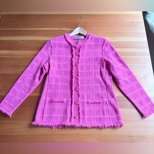 Vintage Pink Chanel-Style Jacket